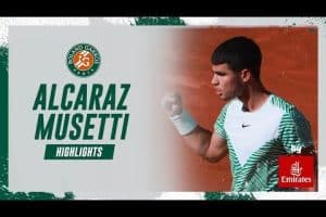 Video, tags: carlos alcaraz lorenzo musetti french open fjerde - Youtube