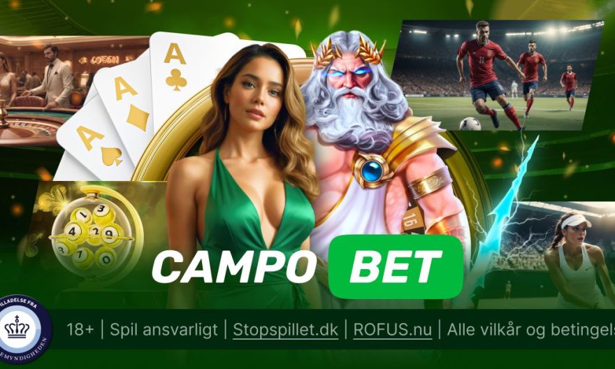 Danske spillere oplever det bedste indenfor online casino med CampoBet