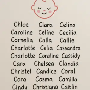 Liste med 30 charmerende og unikke pigenavne, der starter med C – inspiration til dit perfekte navn.