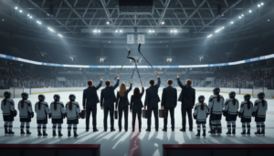 Lobbyister vinder Congressional Hockey Challenge efter spændende straffesparksafgørelse