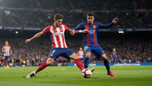 Her kan du se Atlético Madrid vs Barcelona – 14. april 2026