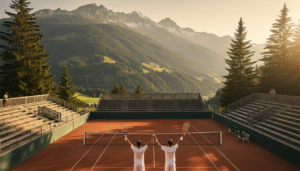 Miedler og Polmans triumferer ved EFG Swiss Open Gstaad uden at tabe et sæt