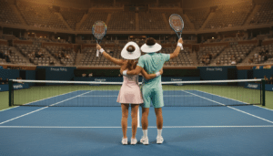 Tjekkisk duo Mensik og Muchova vinder US Open mixed doubles-titel efter intens finale