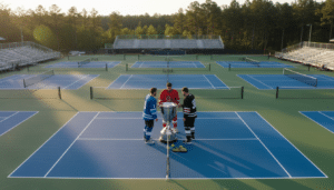 Carolina Hurricanes overrasker ved at tage Stanley Cup til pickleball-mesterskab i North Carolina
