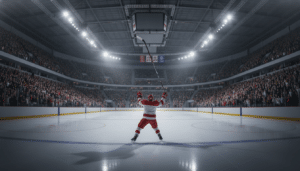 Hughes kaster stav til fan i New Jersey Devils’ sejr over Flyers